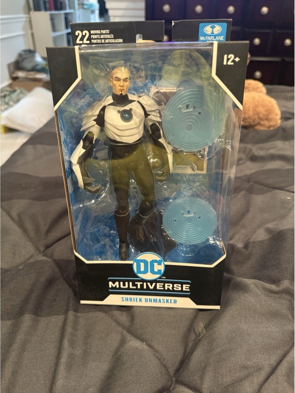 Shriek Unmasked DC Multiverse 7-Inch Action Figure McFarlane Toys New And Sealed
